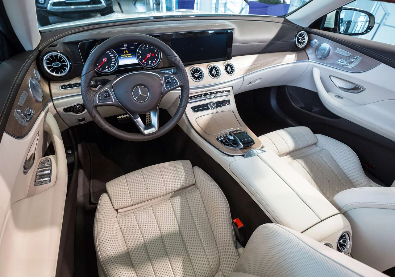 Carefully finished vehicle interior after AVP cleaning